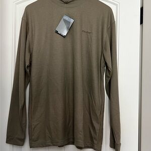 Men's Tan Long Sleeve Shirt